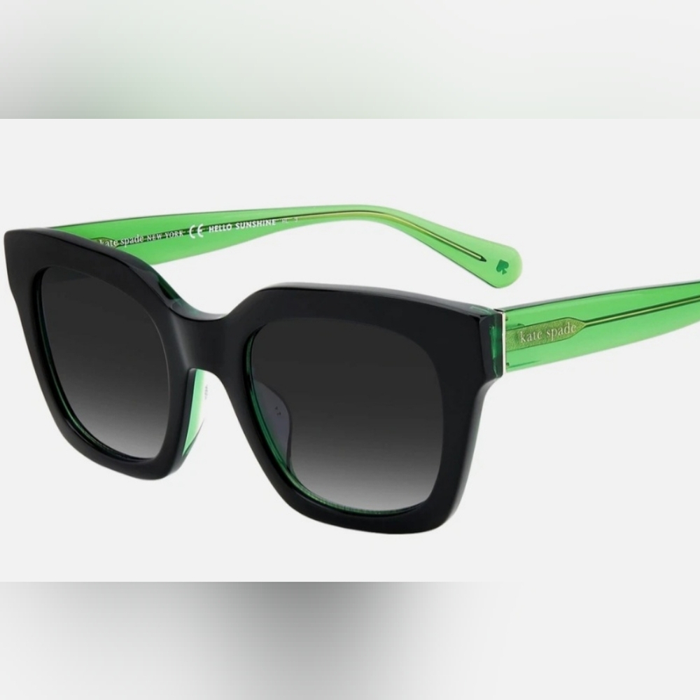 Kate Spade Black and Green Sunglasses